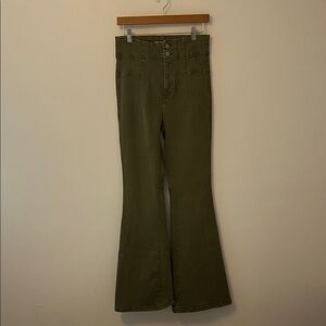 We The Free Olive Flare Pants